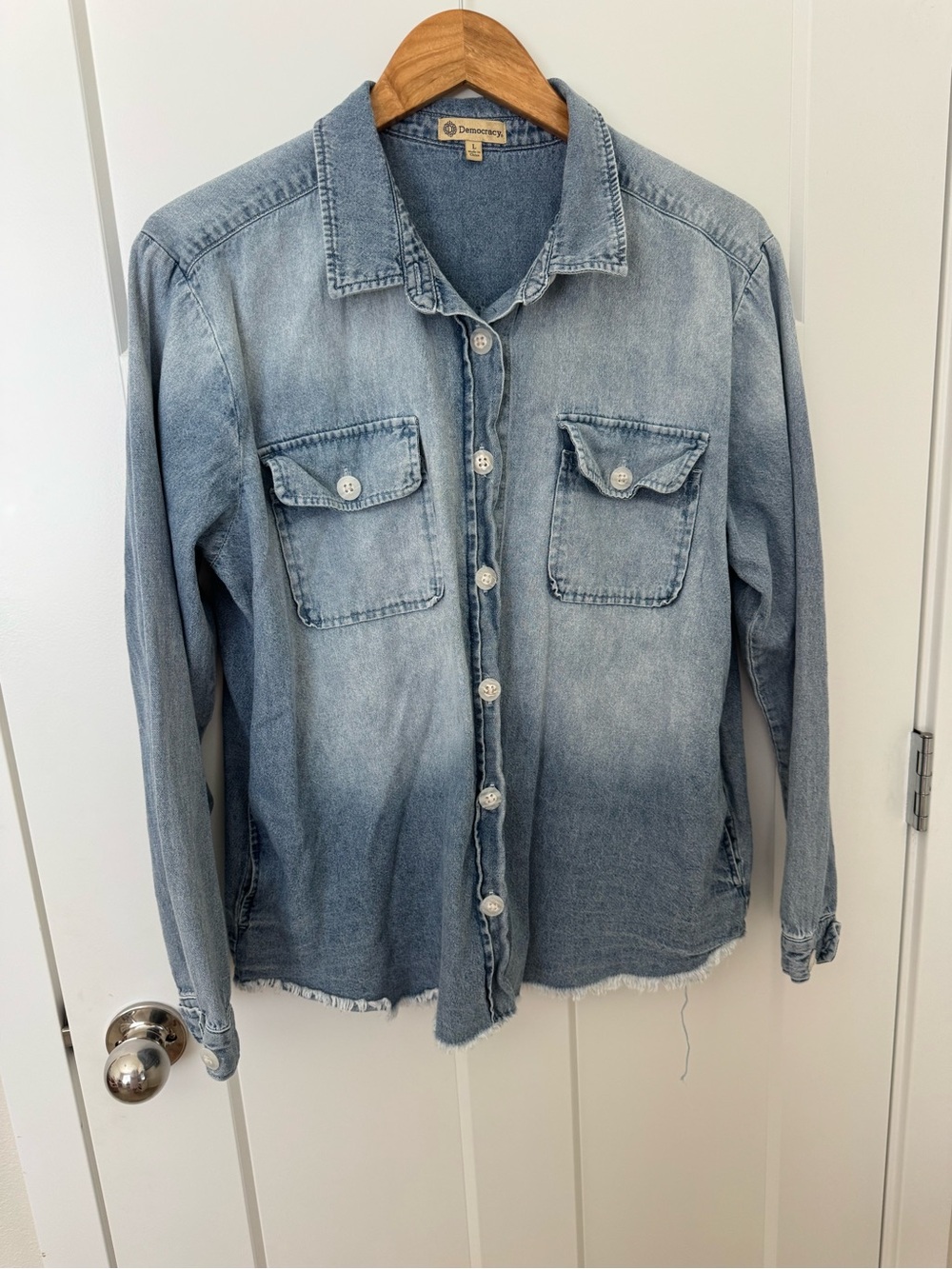 Democracy Light Blue Denim Jacket